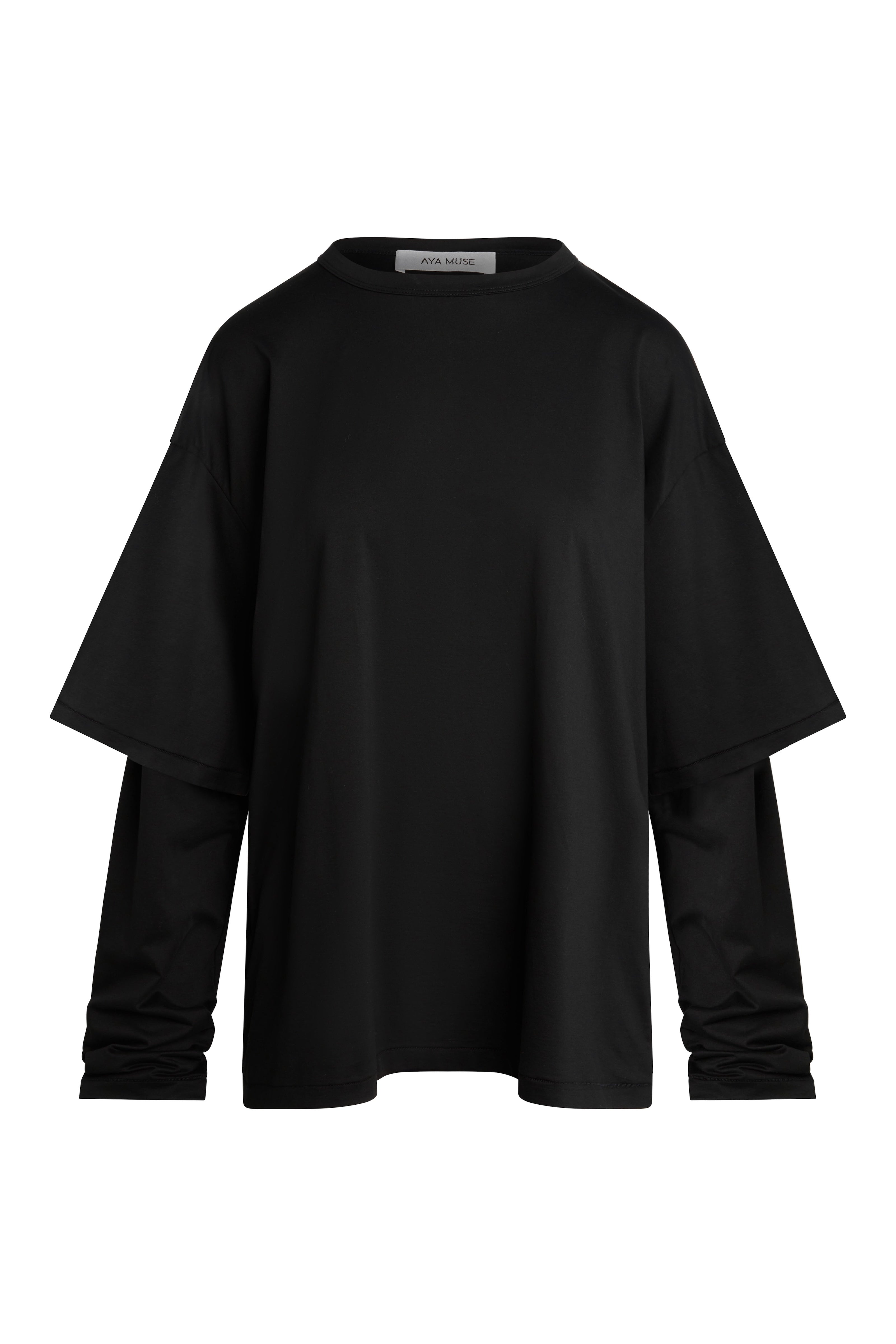 ◆24AW AEAE FADED LAYERED Long Sleeve/2色◆ Multi-Wear Long Sleeve Top – HAE-us