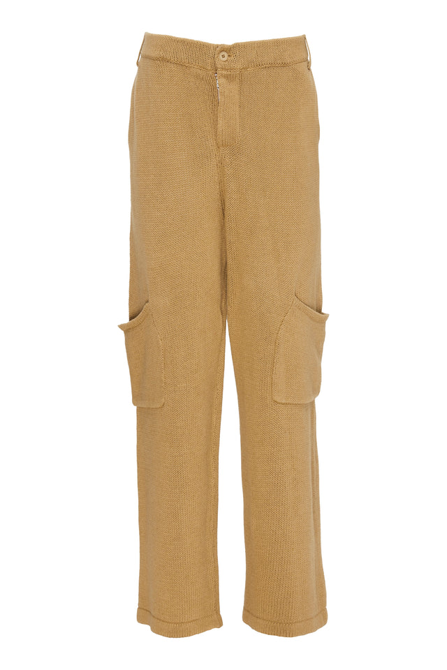 KNIT TROUSERS WITH POCKETS