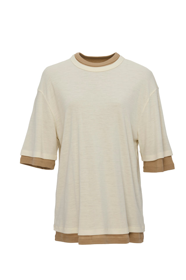 DOUBLE LAYER T-SHIRT
