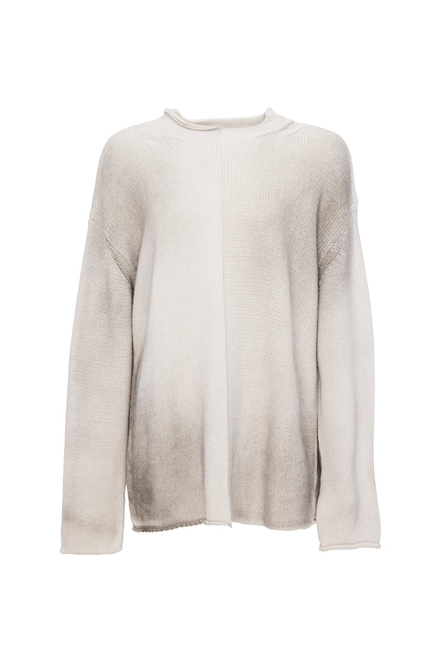 SWEATER WITH SEAM
