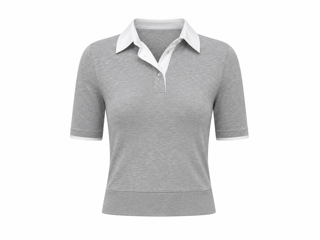 DOUBLE POLO TEE